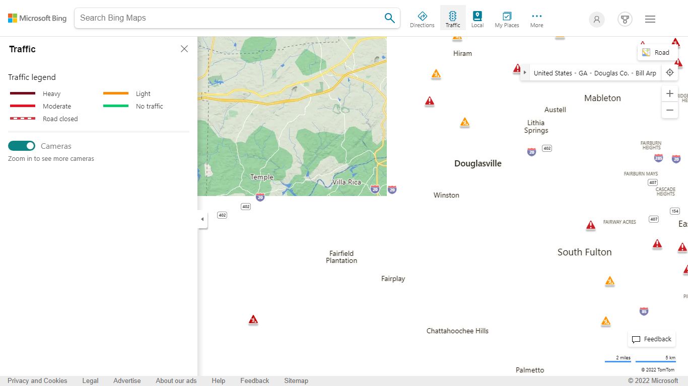 Traffic - Bing Maps